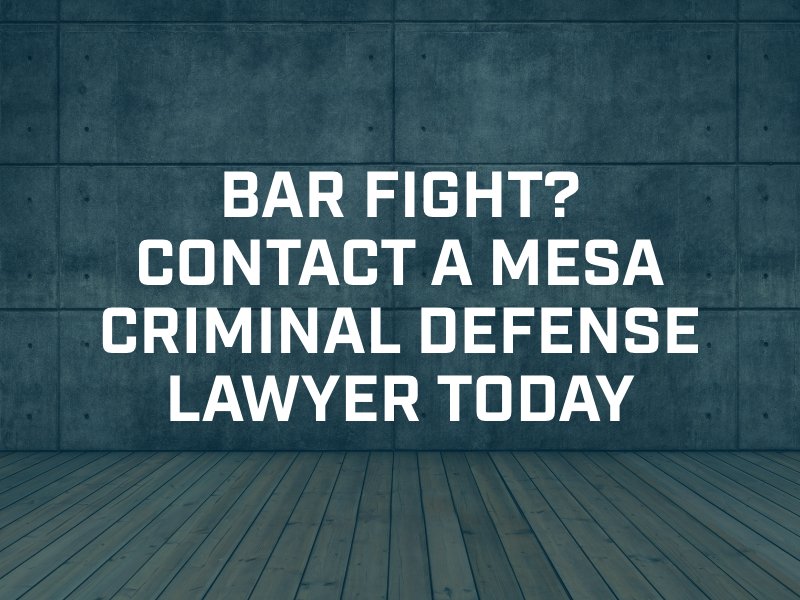 Bar fight defense lawyer